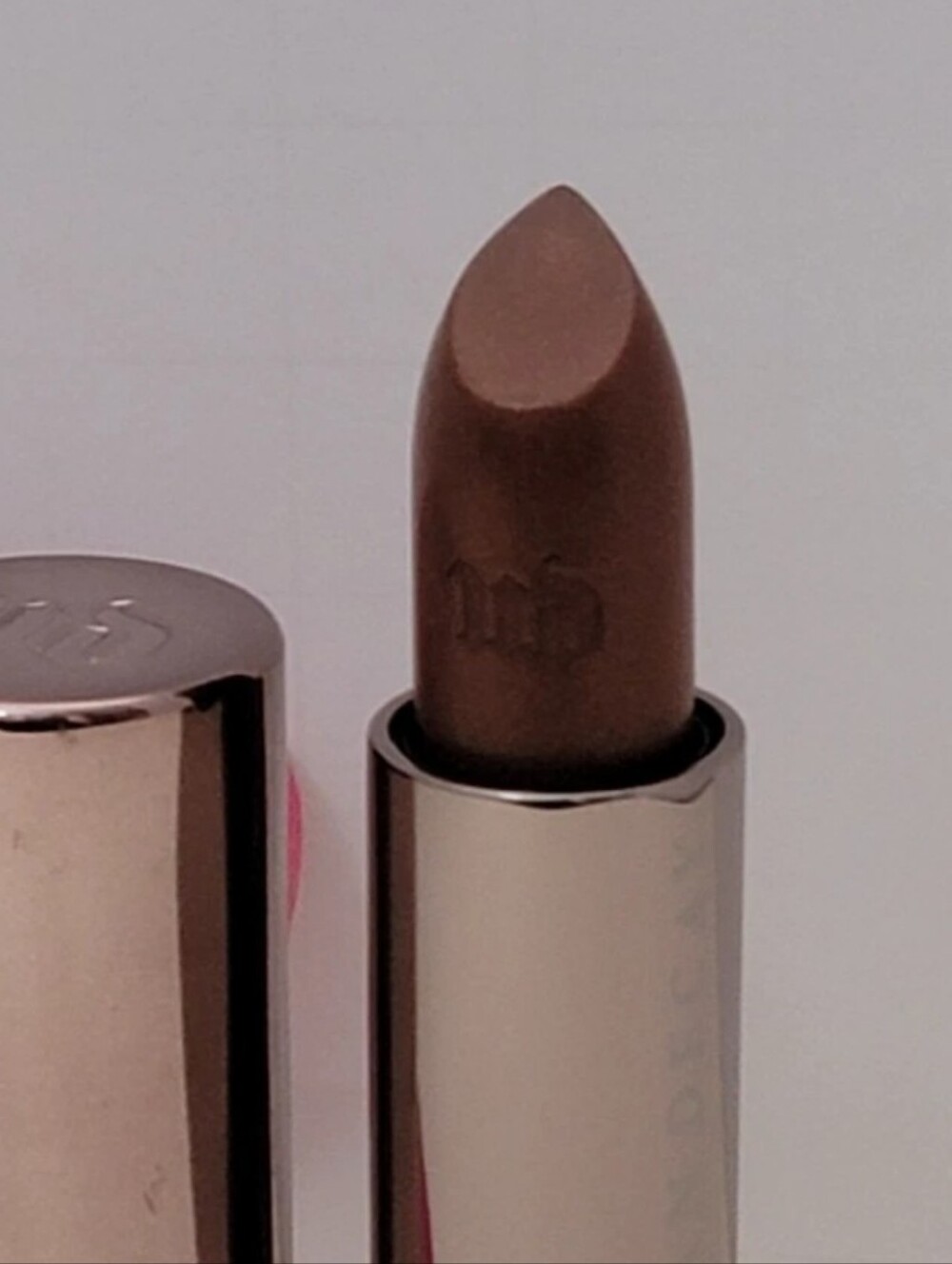 Urban Decay Vice Lipstick — Accident Metallic Brown with Bronze Shimmer